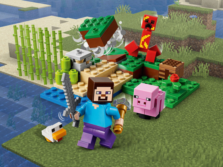 Pełny ekran: Lego Minecraft Zestaw klocków Minecraft 21177 Zasadzka Creepera - zdjęcie 3