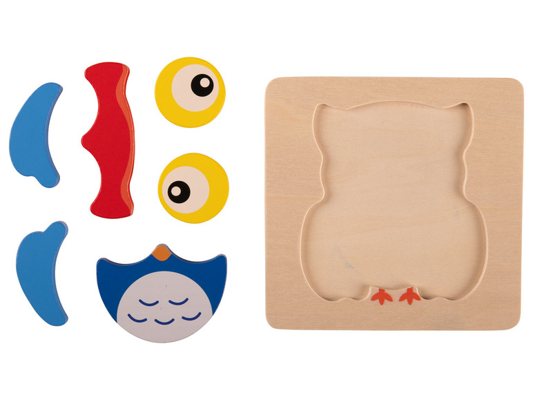 Pełny ekran: Playtive Puzzle drewniane zwierzęta, 1 zestaw - zdjęcie 23