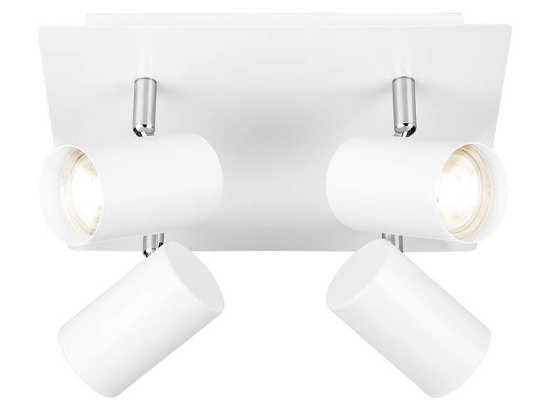 Pełny ekran: LIVARNO home Lampa sufitowa LED z 4 lampami punktowymi - zdjęcie 5