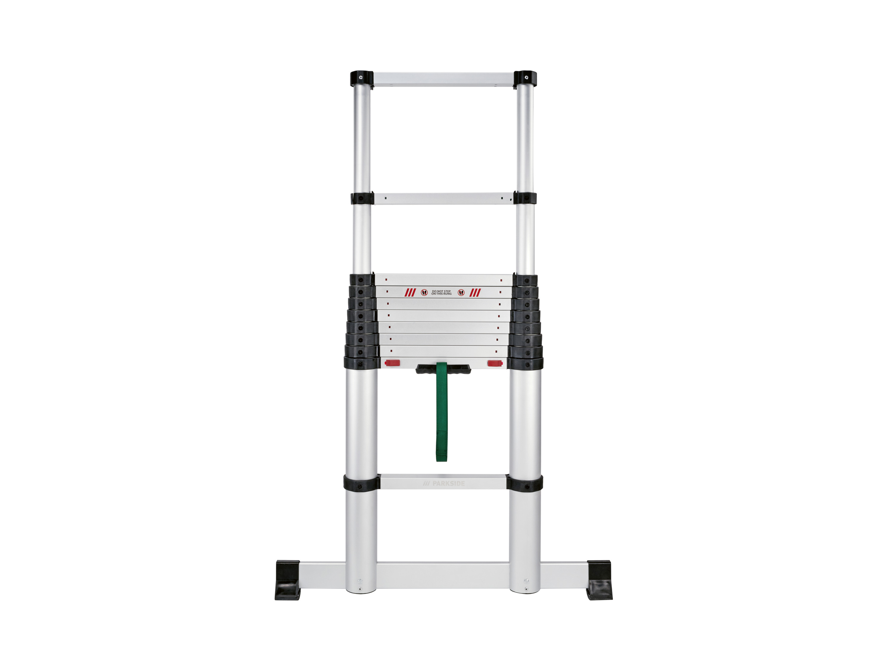 PARKSIDE® Aluminiowa drabina teleskopowa, 11-szczeblowa