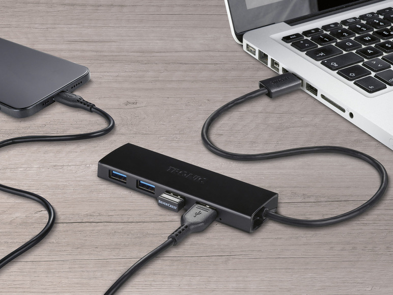 Pełny ekran: TRONIC® Hub USB, z 4 portami USB 3.0 - zdjęcie 6