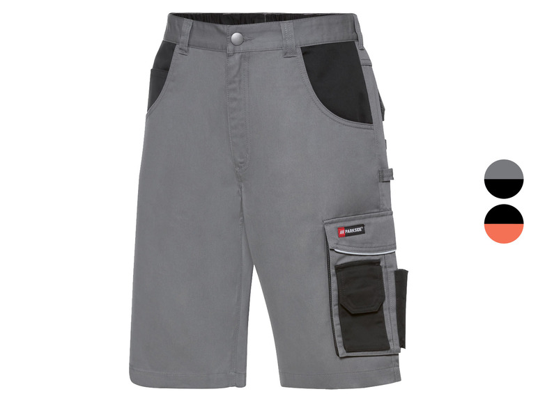 Pełny ekran: PARKSIDE® Męskie spodnie robocze, krótkie, z bawełną - zdjęcie 1