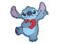 Puzzle przedstawiające Stitch trzymającego serce