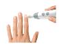 Manicure: elektryczna pilnik do paznokci SilverCrest w użyciu.