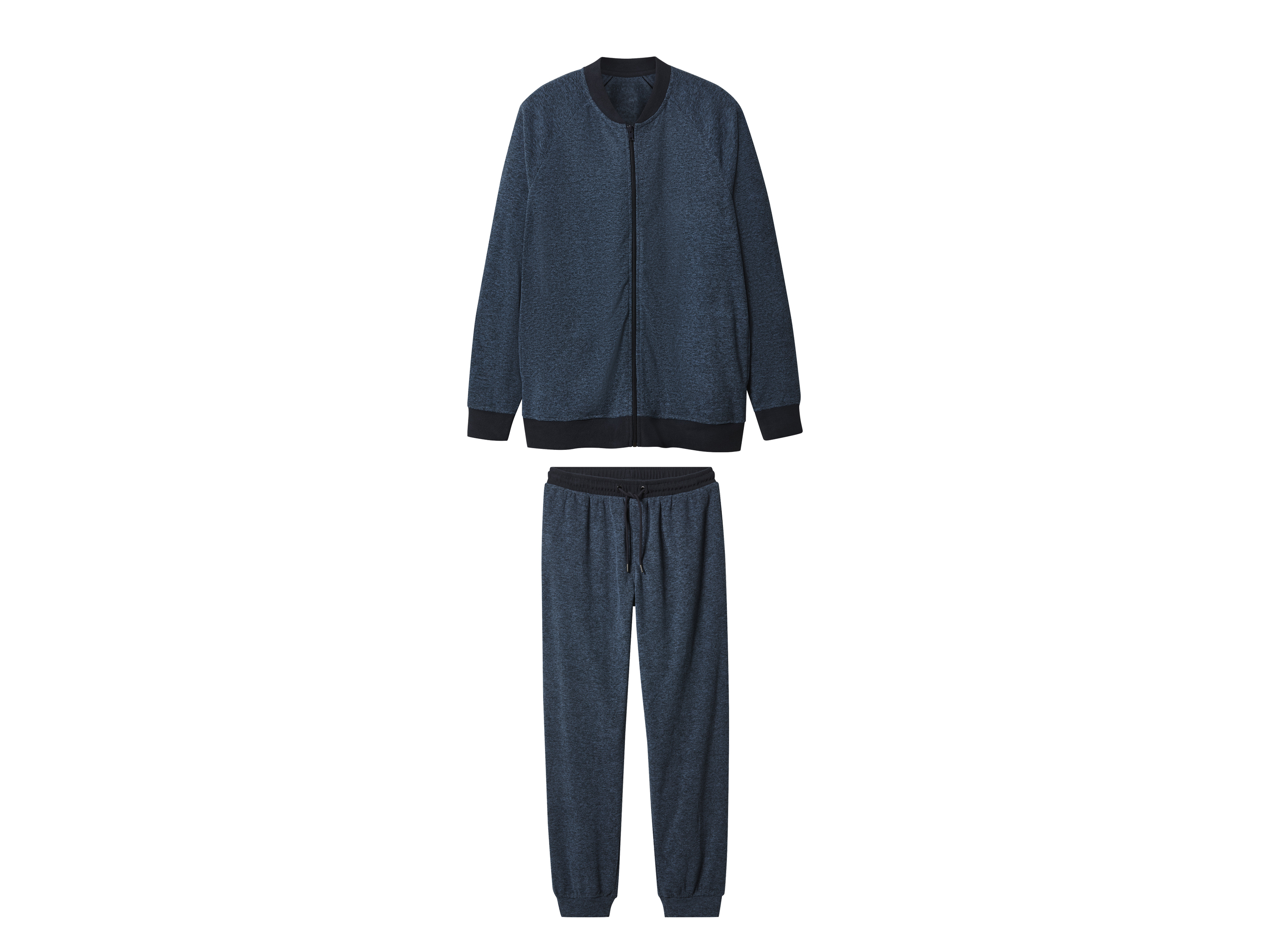 esmara Men Dres polarowy męski (Niebieski, M (48/50))