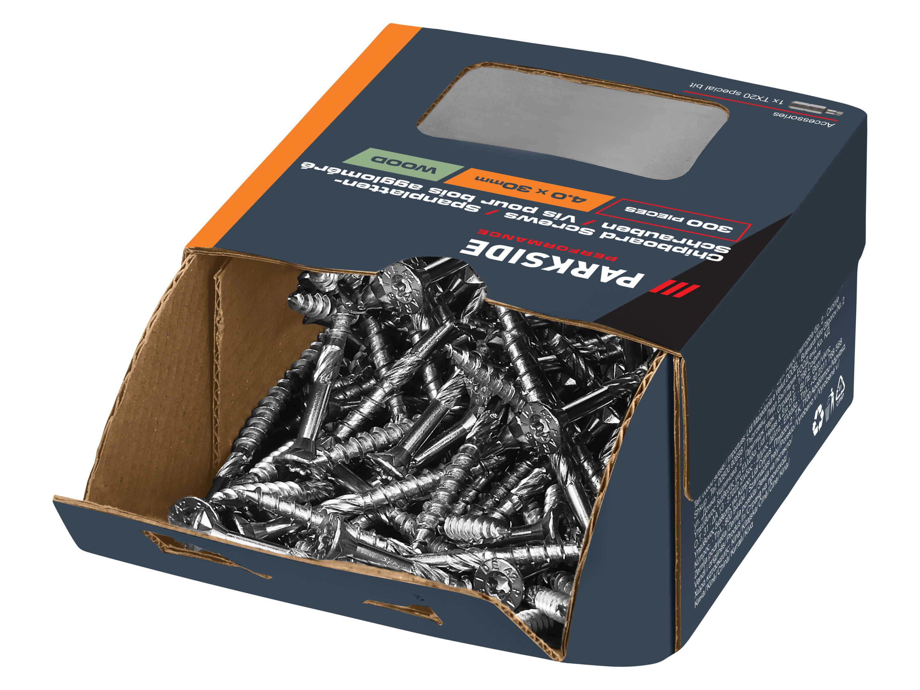 PARKSIDE PERFORMANCE® Wkręty do płyt wiórowych (4,0 x 30 mm, TG)