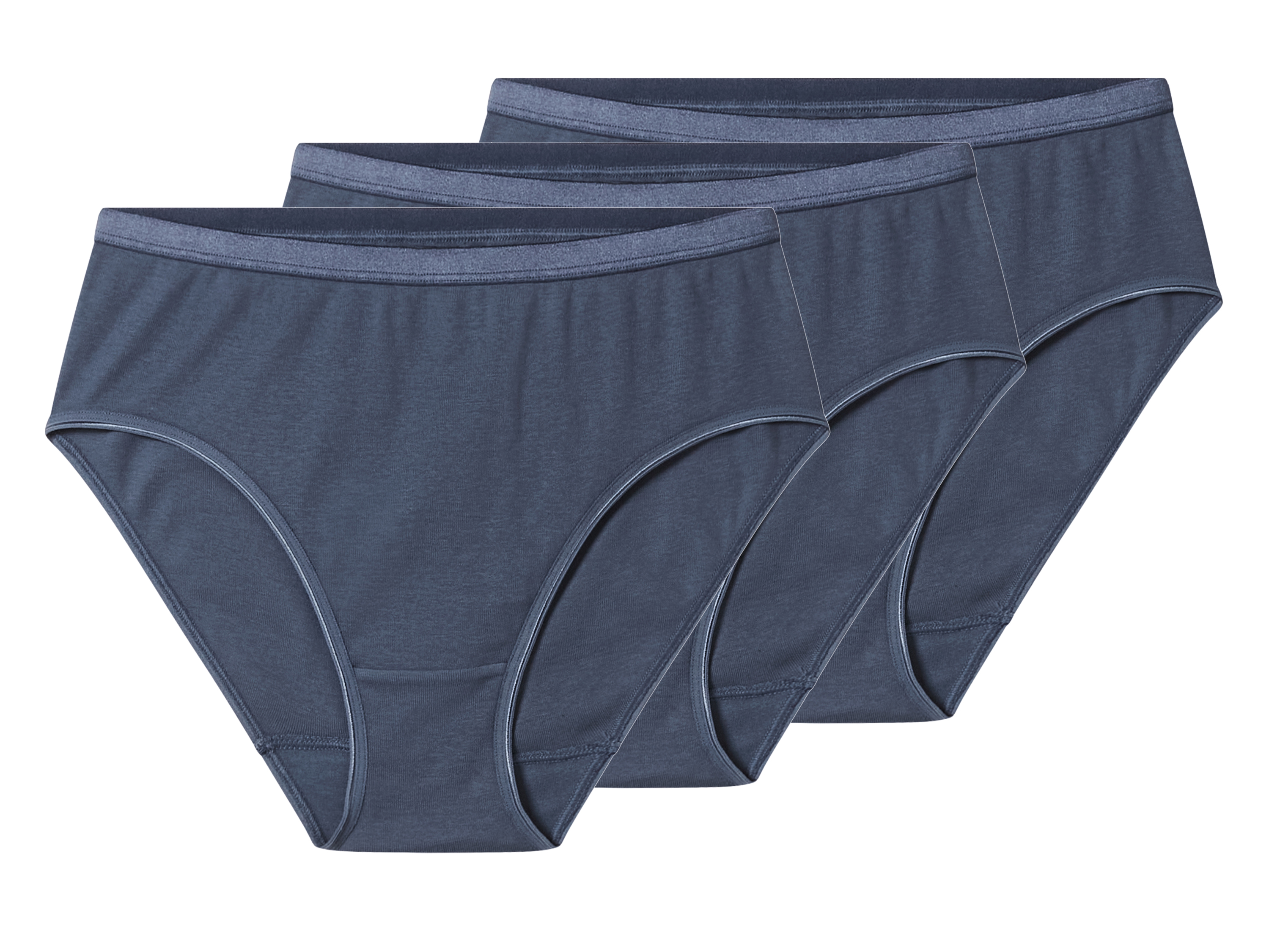 esmara® Majtki figi damskie z bawełny, 3 pary