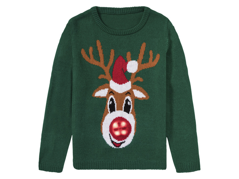 Pełny ekran: lupilu® Sweter dziecięcy świąteczny - zdjęcie 1