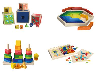 Playtive Zabawki edukacyjne z drewna