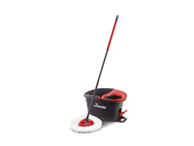 Vileda Zestaw do sprzątania Turbo Box z wkładem Turbo Refill Microfibre 2w1