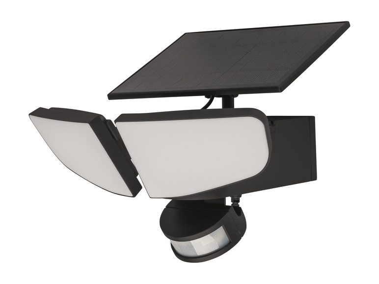 Pełny ekran: LIVARNO home Reflektor solarny LED, 2 głowice świetlne - zdjęcie 2