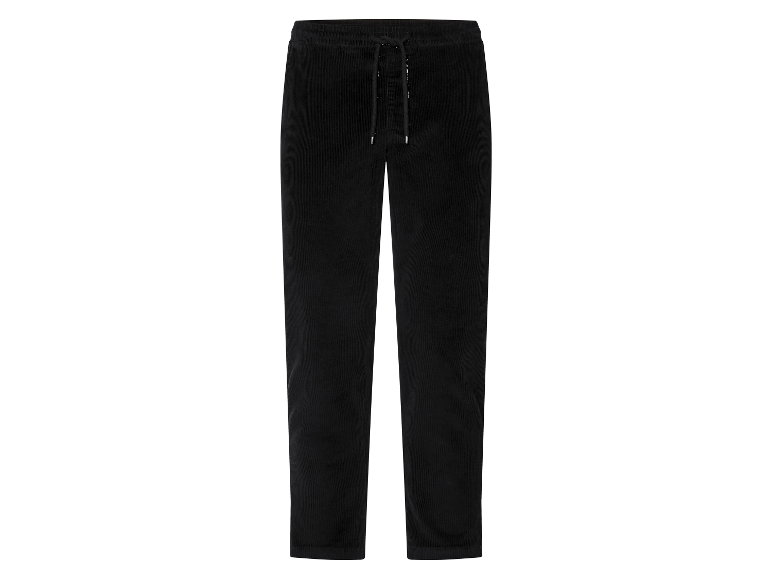 Spodnie sztruksowe męskie, slim fit, z bawełną