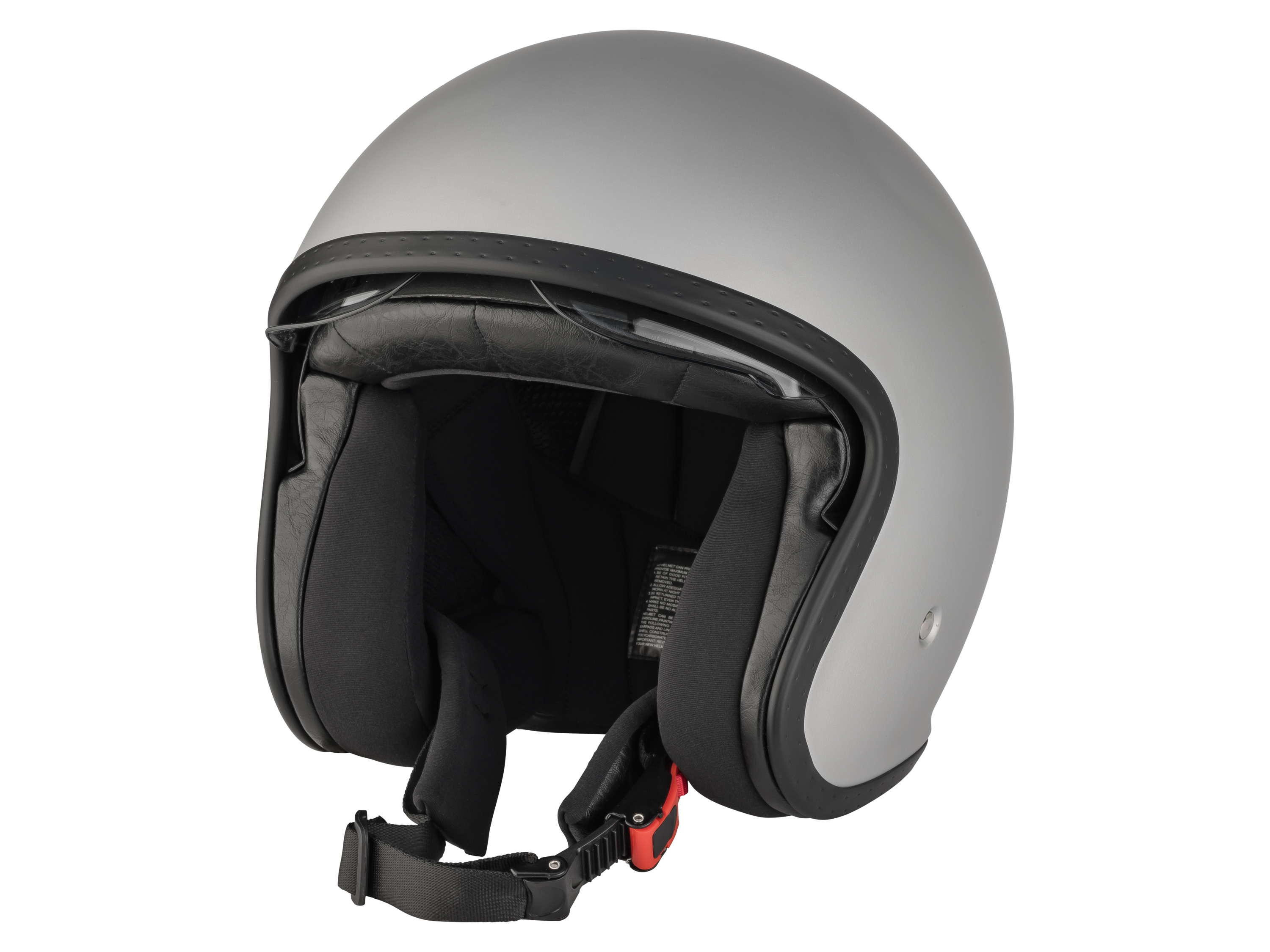 ULTIMATE SPEED® Kask Jet, rozm. M. (Srebrny/ szary)