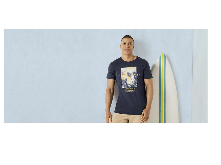 Pełny ekran: LIVERGY® T-shirt męski z bawełny - zdjęcie 9