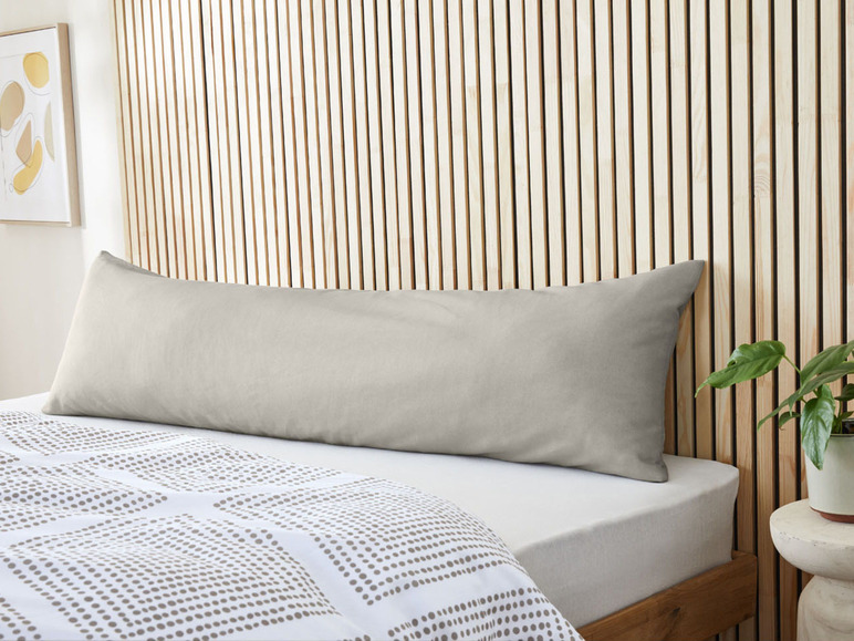 Pełny ekran: LIVARNO home Poszewka z mikrowłókna satynowego, do poduszki dla śpiących na boku, 40 x 145 cm - zdjęcie 9