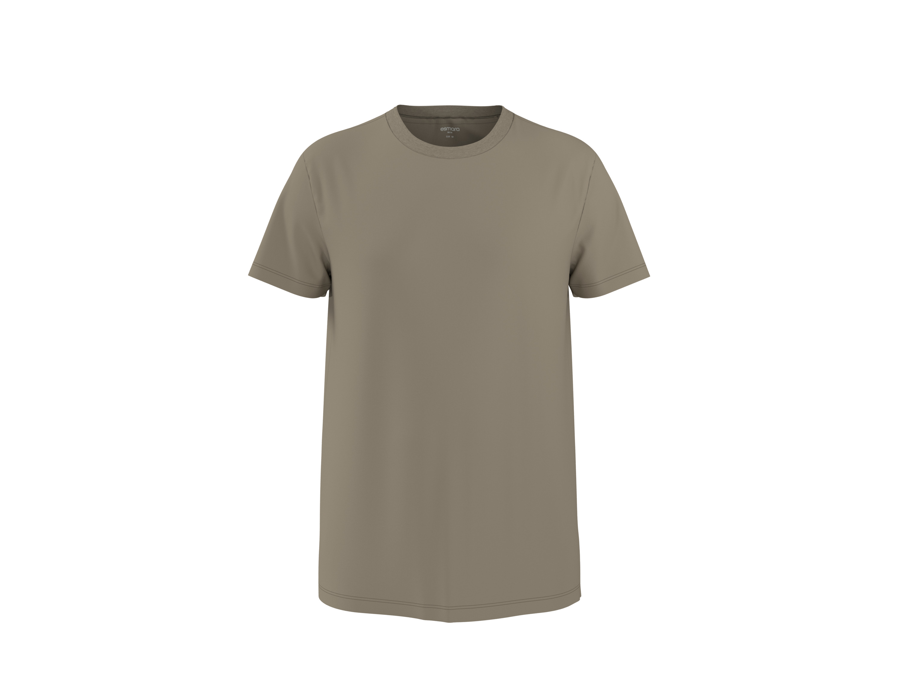 ESMARA MEN T-shirt męski (Beżowy, XL (56/58))