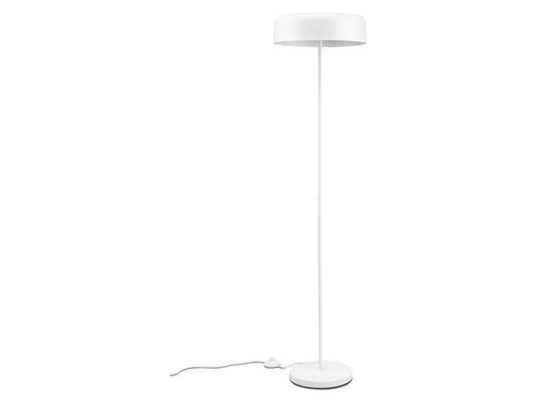 Pełny ekran: LIVARNO home Lampa podłogowa z LED, matowa biel, 1 sztuka - zdjęcie 8