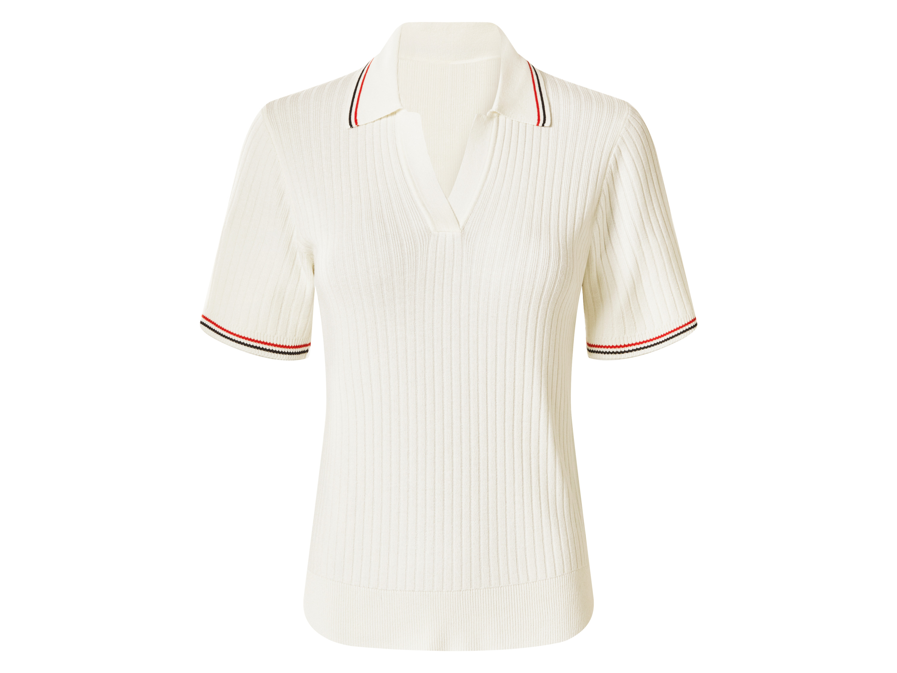 esmara® Koszulka polo dzianinowa damska z wiskozą 