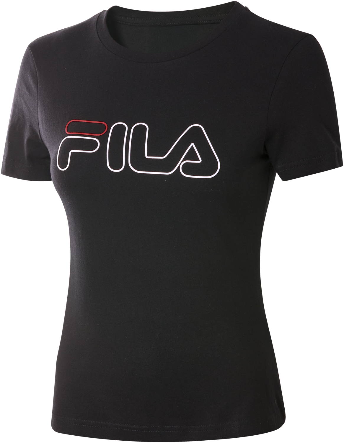 FILA Damski T-Shirt (Czarny, M)