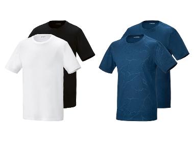 PARKSIDE® T-shirty męskie z bawełny, 2 sztuki