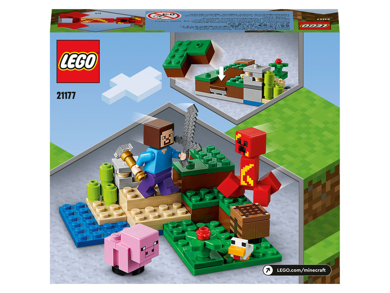 Pełny ekran: Lego Minecraft Zestaw klocków Minecraft 21177 Zasadzka Creepera - zdjęcie 6