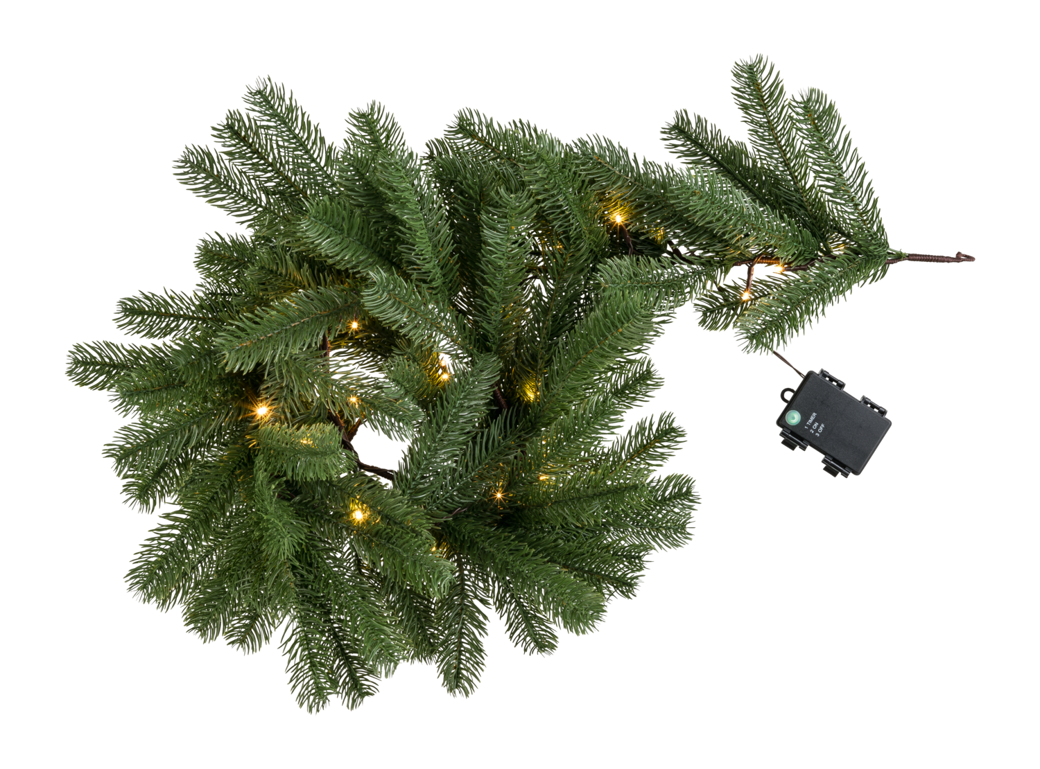 LIVARNO® Girlanda jodłowa LED \ Girlanda cedrowa LED (Girlanda z gałązek sosny)