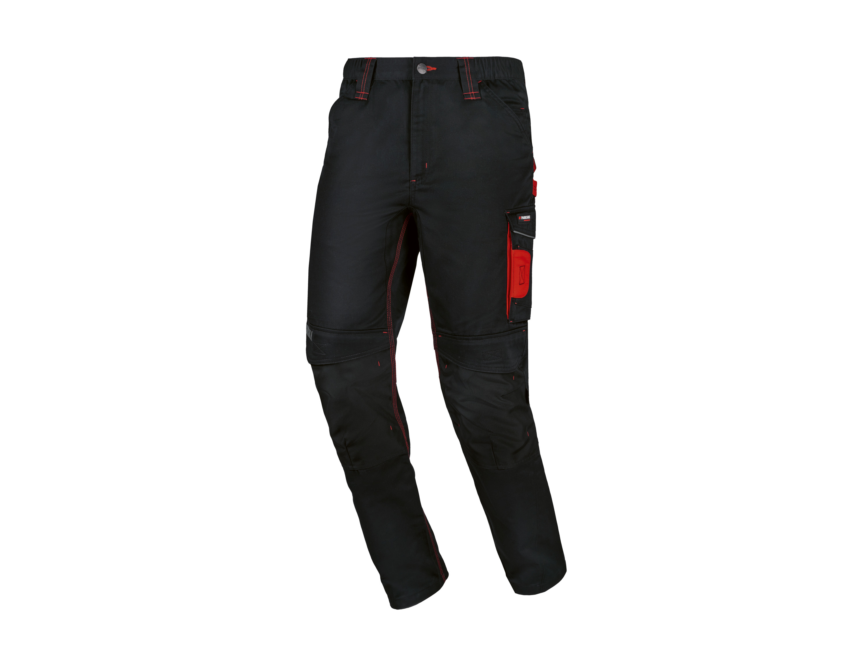 PARKSIDE PERFORMANCE® Spodnie robocze męskie (Czarny, 50)