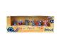 Zestaw figurek Disney Stitch Nano Metalfigs, w tym Stitch, Ukulele Stitch i Angel.