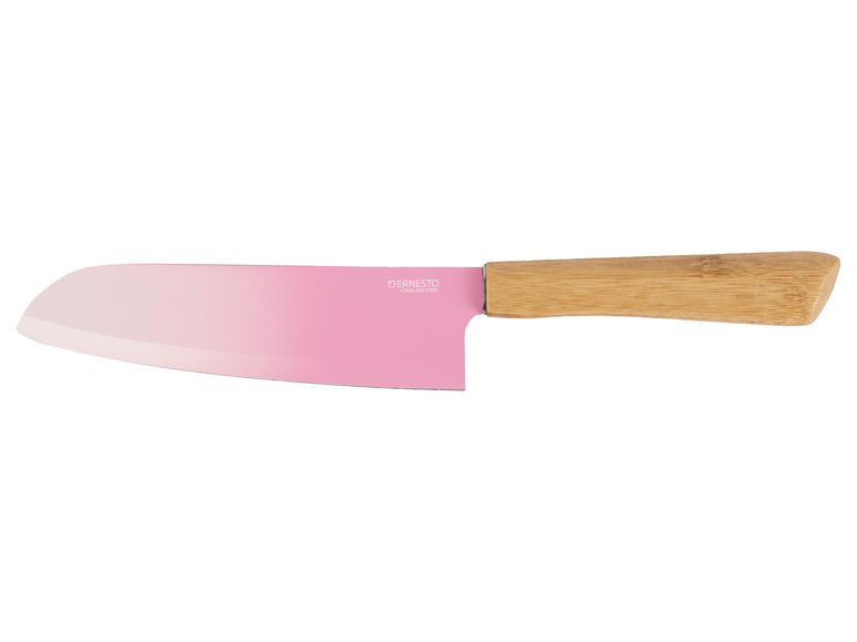 Pełny ekran: ERNESTO® Nóż lub zestaw noży kuchennych z uchwytem z bambusa - zdjęcie 2