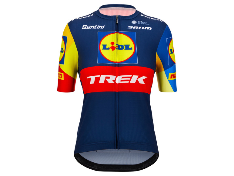 Koszulka kolarska Trek z logo Lidl.