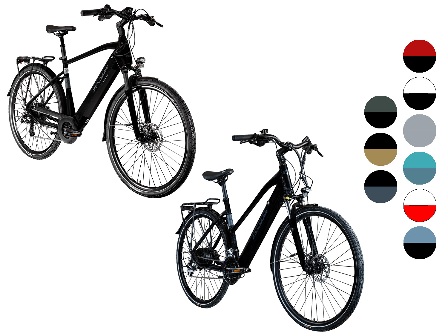 ZÜNDAPP Rower elektryczny trekkingowy »Z810 700c«, 28 cali