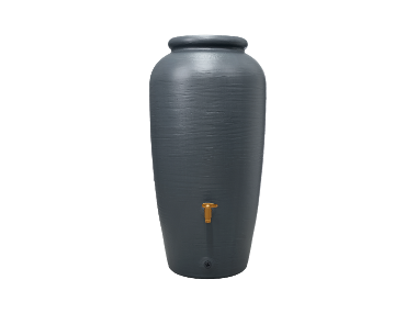 4rain Beczka na deszczówkę, 220 l, antracyt