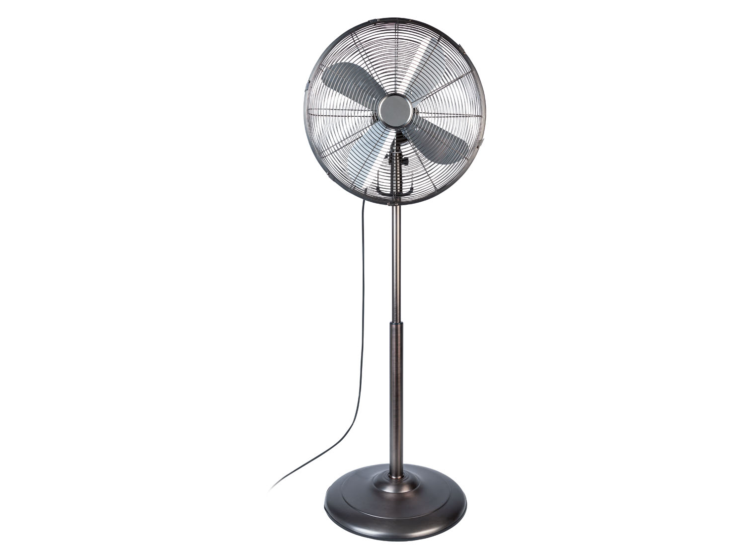 SILVERCREST® Wentylator stojący retro SSVM 40 B2, 45 W (Ciemny brąz)