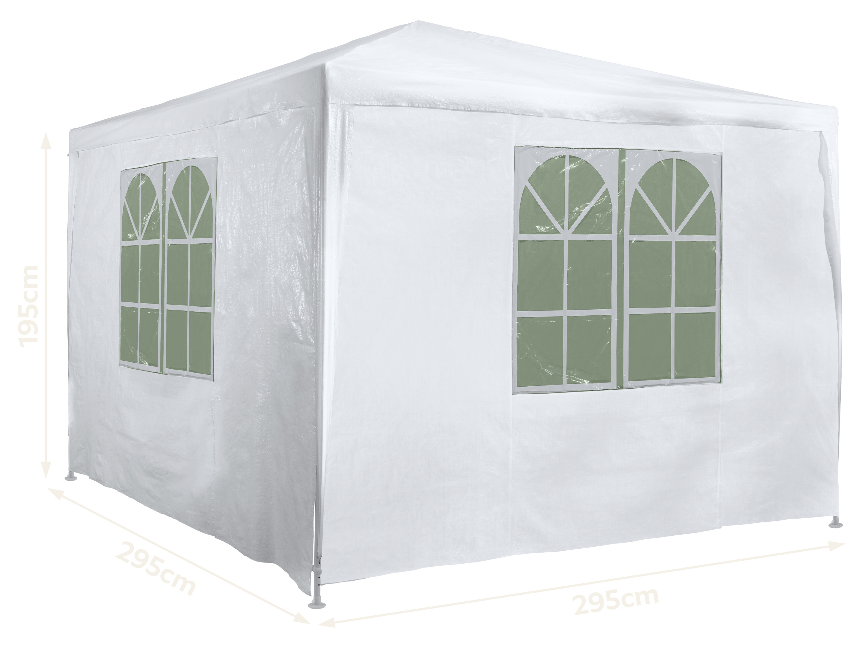 LIVARNO® Ściany boczne do pawilonu ogrodowego, 2 sztuki