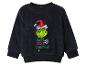 Sweter niemowlęcy z Grinchem i napisem „Baby Stole Christmas”