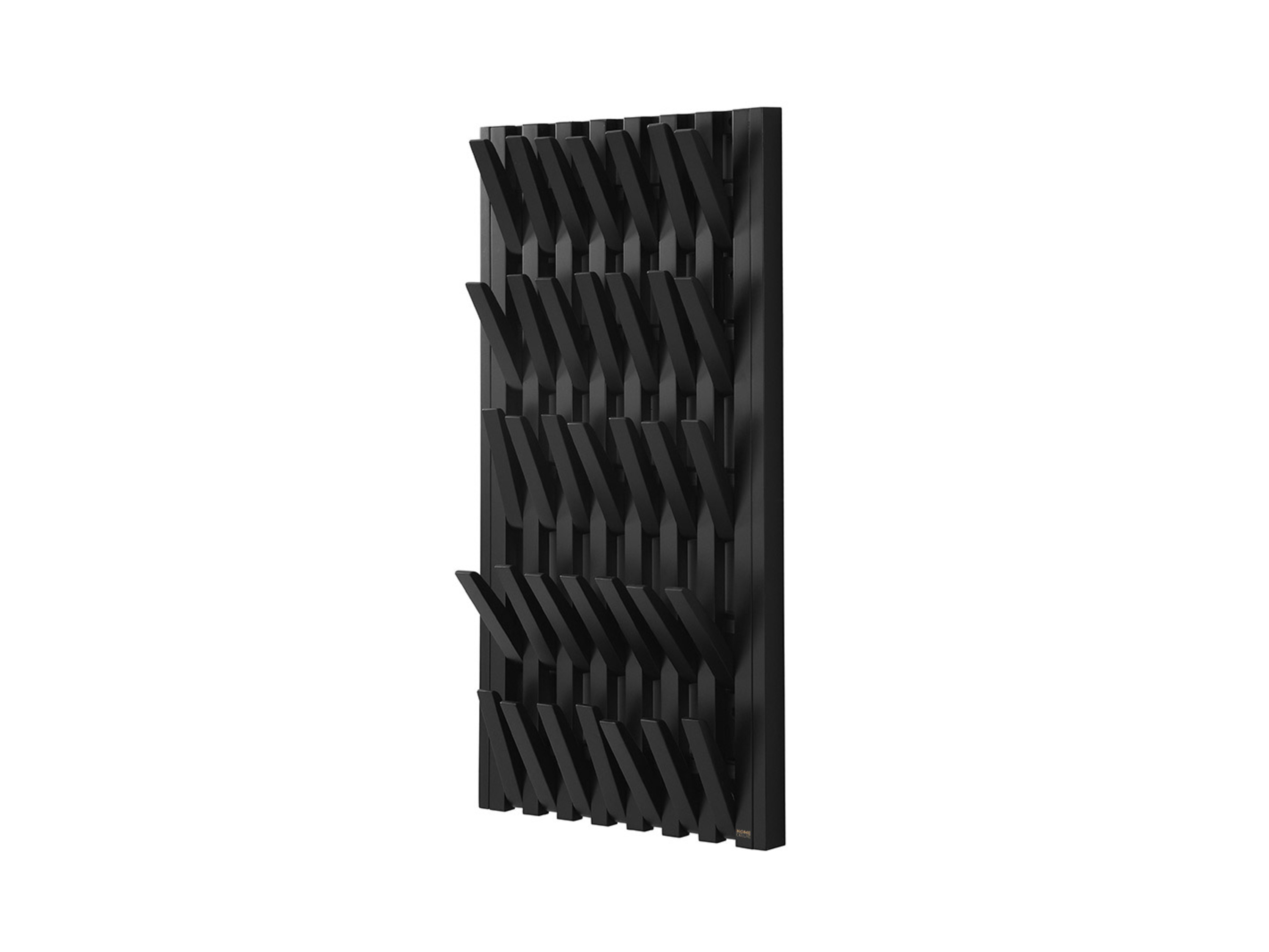 HOME DELUXE Panel garderobiany QUEST (Czarny)