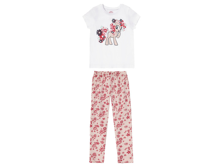 Pełny ekran: Piżama dziewczęca (t-shirt + spodnie) z bohaterami bajek - zdjęcie 7