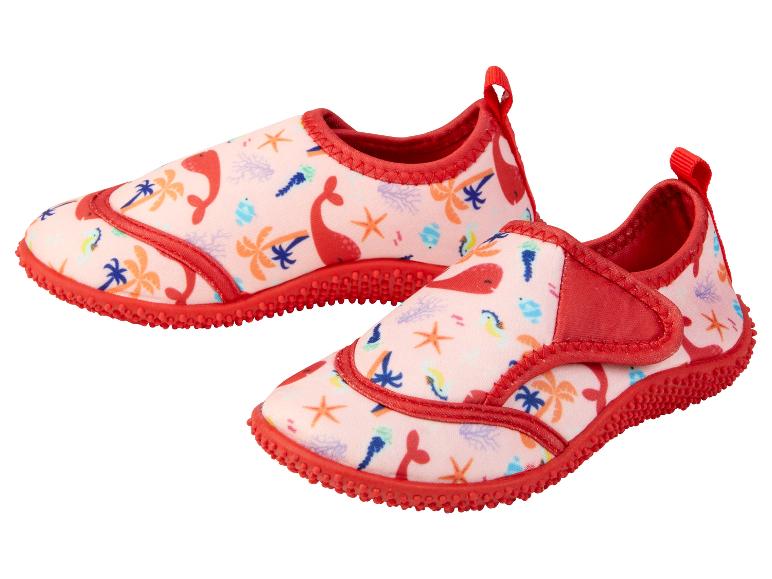 Buty do wody dla dzieci, wzór oceaniczny.