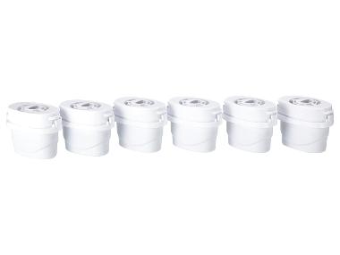 SILVERCREST® Wkłady filtrujące do wody, zestaw 6 sztuk
