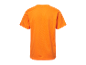 Pomarańczowy t-shirt z krótkim rękawem.