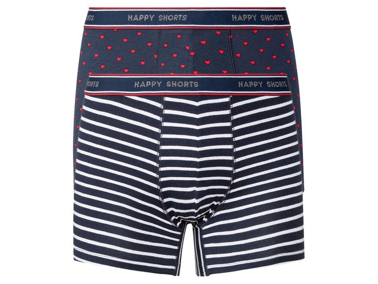 Pełny ekran: Happy Shorts Bokserki męskie szorty, 2 pary - zdjęcie 5