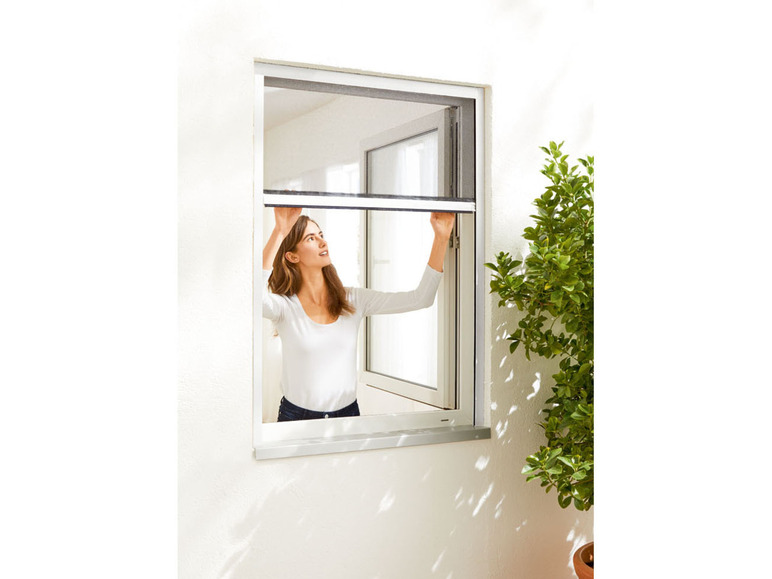 Pełny ekran: LIVARNO home Roleta na okno chroniąca przed owadami, 130 x 160 cm - zdjęcie 9