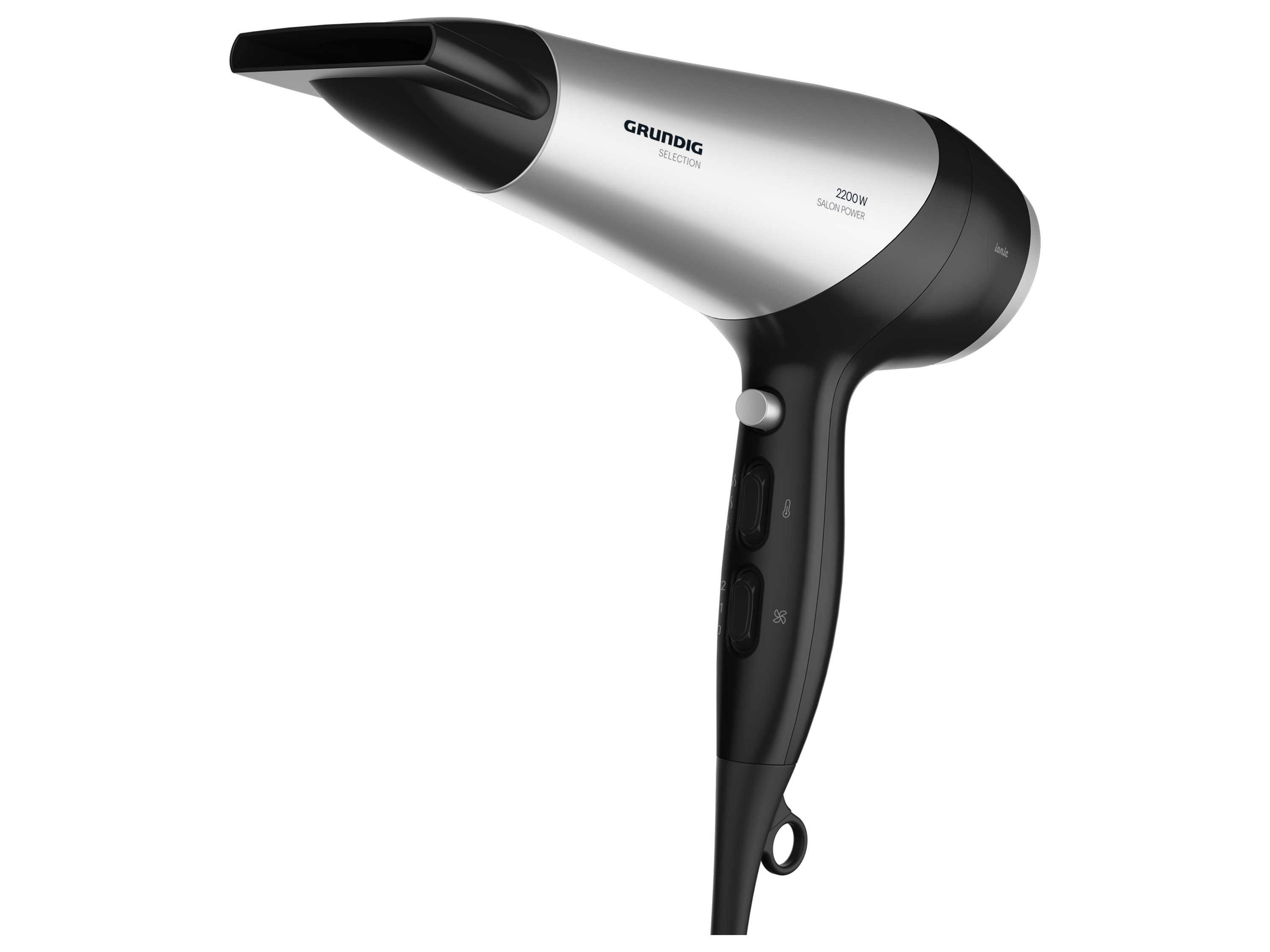 GRUNDIG Suszarka do włosów HD 6080 B z jonizacją, 2200 W