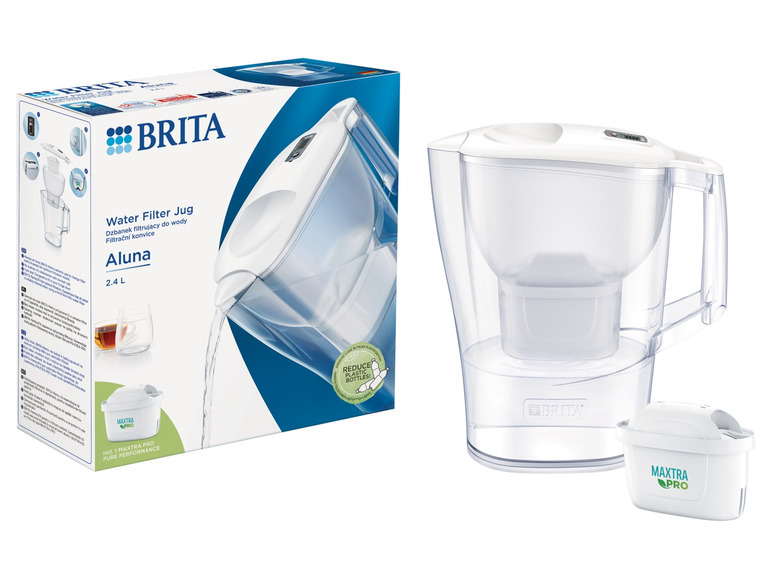 Dzbanek filtrujący do wody Brita Aluna z filtrem Maxra Pro