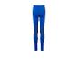 Niebieskie legginsy sportowe z teksturowanymi detalami