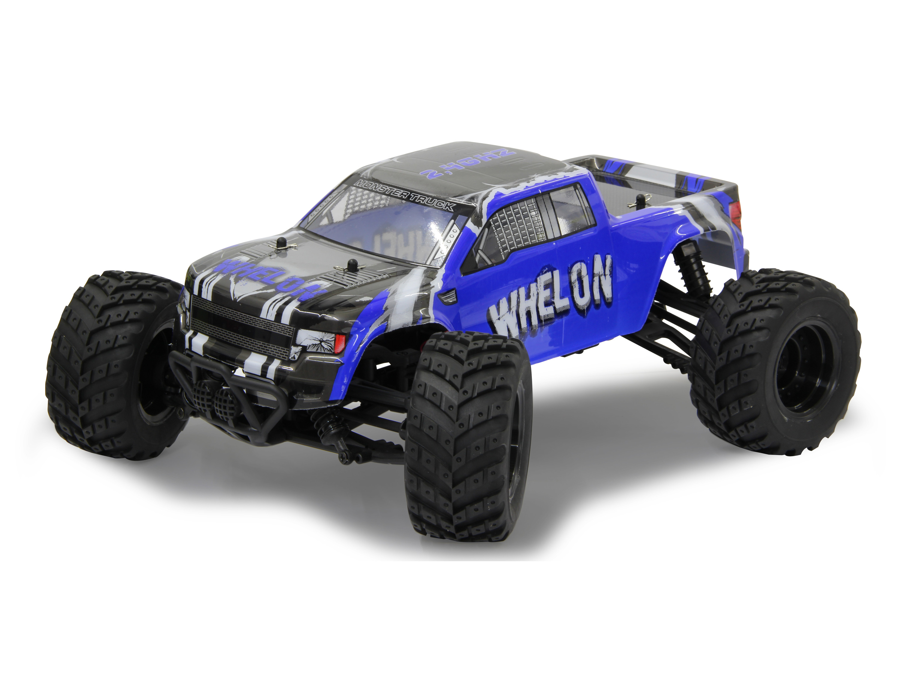 JAMARA Monstertruck „Whelon”, z regulowanym kątem amortyzatorów.