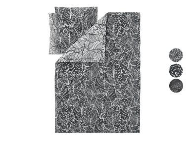 LIVARNO® Pościel dwustronna z bawełny renforcé, 160 x 200 cm