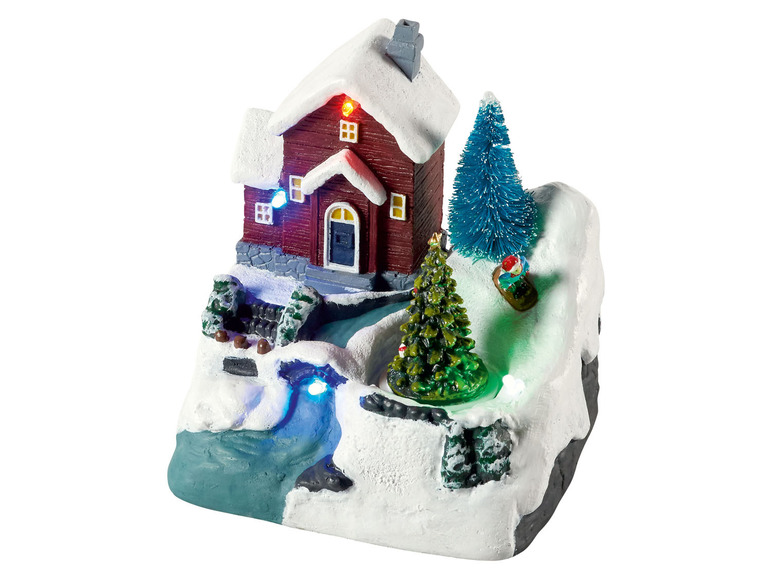 Pełny ekran: LIVARNO home Dekoracja zimowa LED, wioska świąteczna - zdjęcie 14