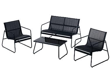 LIVARNO® Zestaw wypoczynkowy, 4 elementy