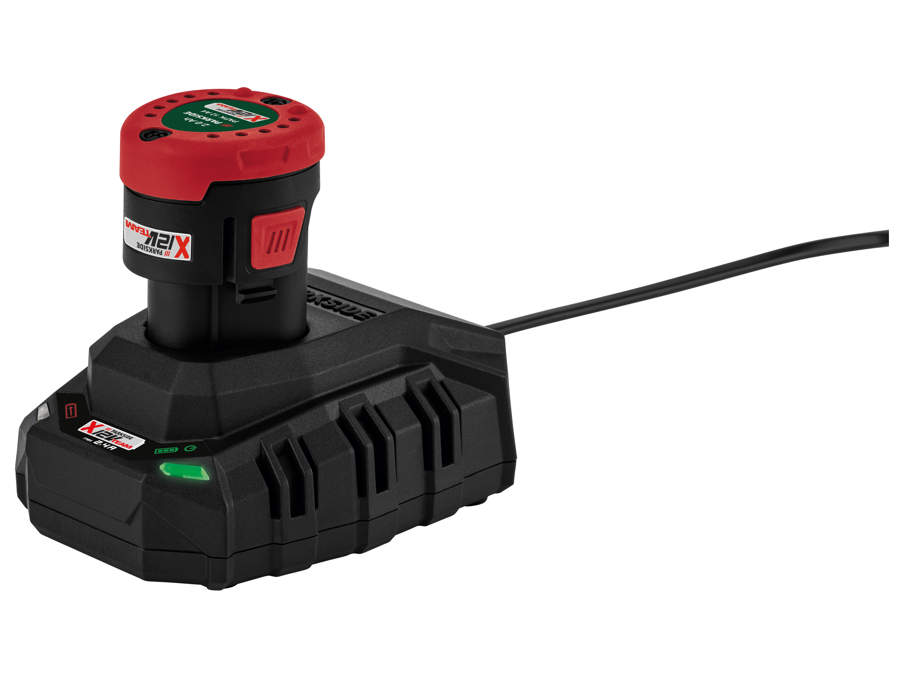 PARKSIDE® Akumulator 12 V / 2 Ah i ładowarka 2,4 A